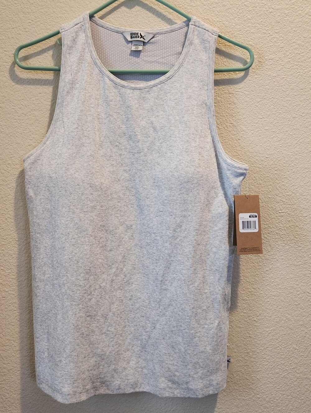 Eddie Bauer Light Heather Gray Women's Tank Top